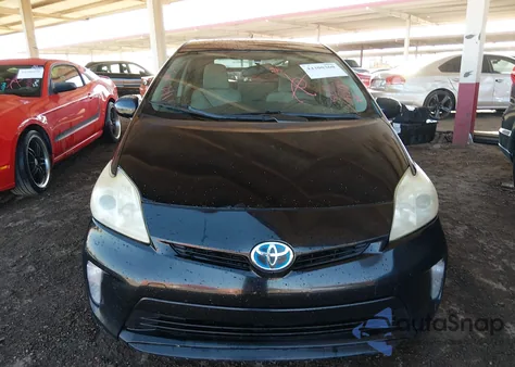2012 Toyota Prius Three from USA, damaged, VIN JTDKN3DU9C1518342